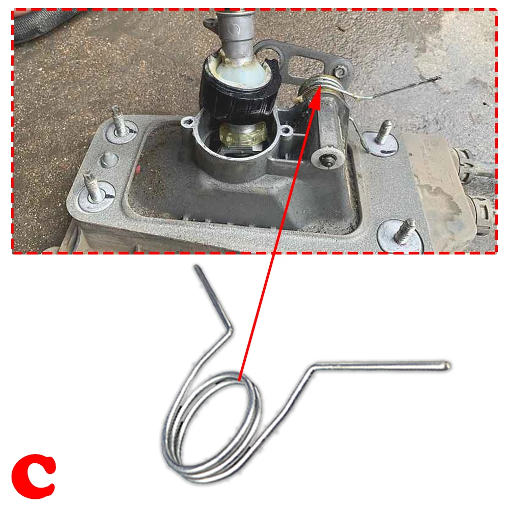 3 قطعة ل VW Golf MK4 1997-2002 والعتاد الربط محدد قذيفة التحول قضيب رافعة جلبة الربيع شيفتر الكرة العلوي ناقل الحركة اليدوي