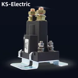 고전류 듀얼 배터리 아이솔레이터 릴레이 4 핀 12V AMP 500A 자동차 스타터 24V 자동 전원 스위치 시작 접촉기 래칭 릴레이
