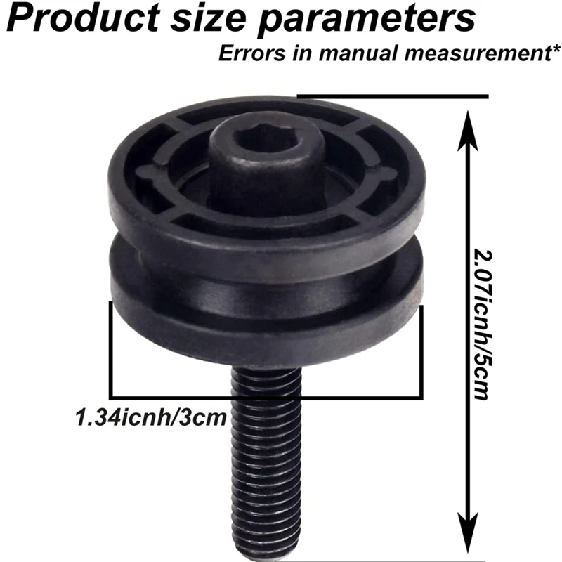 AA01-305784005 305784001 Tile Saw Roller Assembly Compatible With DT180EVO For 7Inch Tile Saw R4030, R4030S And R4031