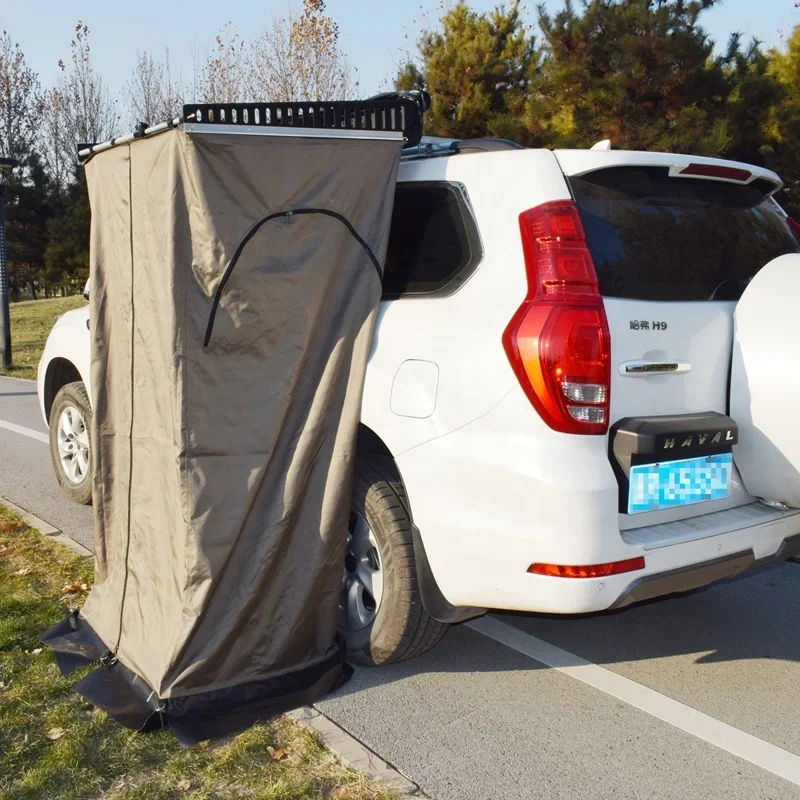 Overlanding  outdoor camping car  side mount vehicle-mounted shower toilet changing room awning  tent