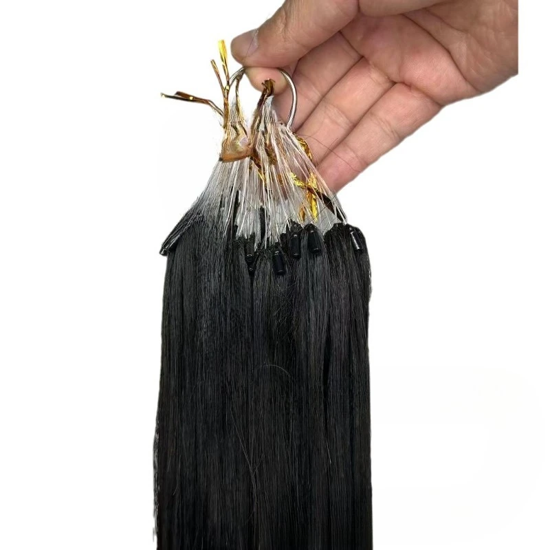 

Feather extensions, pick dye, dark brown, two feathers, white hair extensions, pull tabs, feather extensions