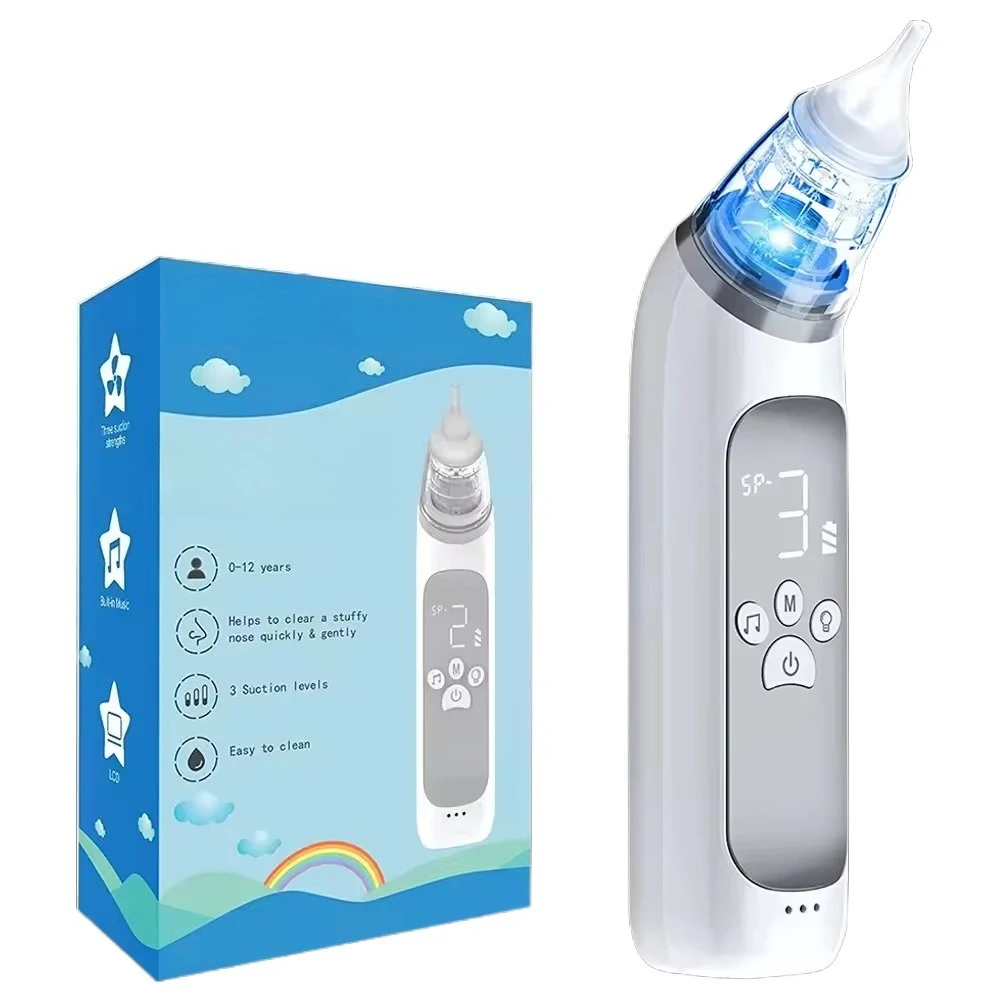 Household food grade silicone, baby nose cleaner, electric nose rinser and aspirator