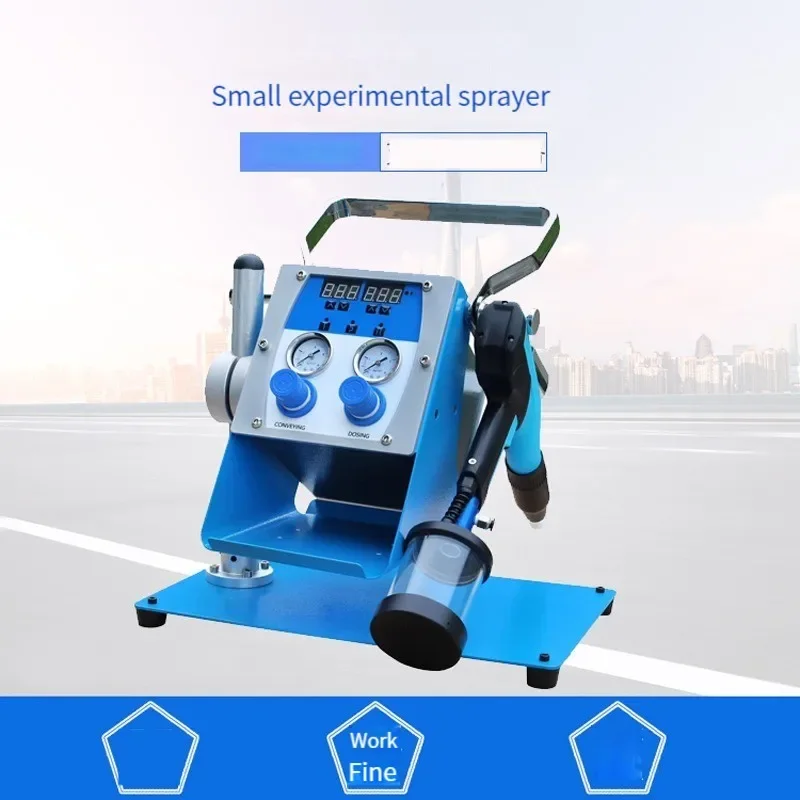 Cup type electrostatic powder experimental spray gun test spraying machine plastic powder sampling spraying