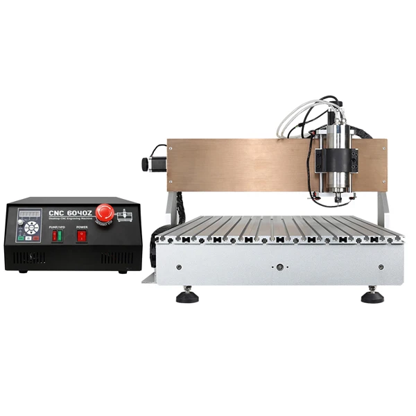 CNC 6090 3axis 1500W Water Cooling Cutting Engraving Machine Router For Metal Stone PCB