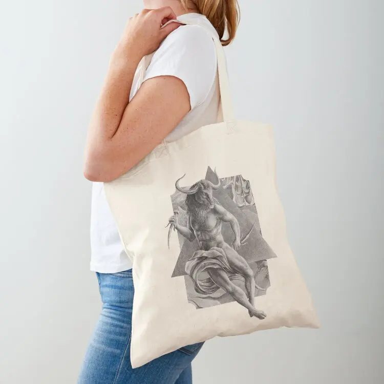 

Moloch Tote Bag canvas tote Cloth bags custom bags eco bag folding