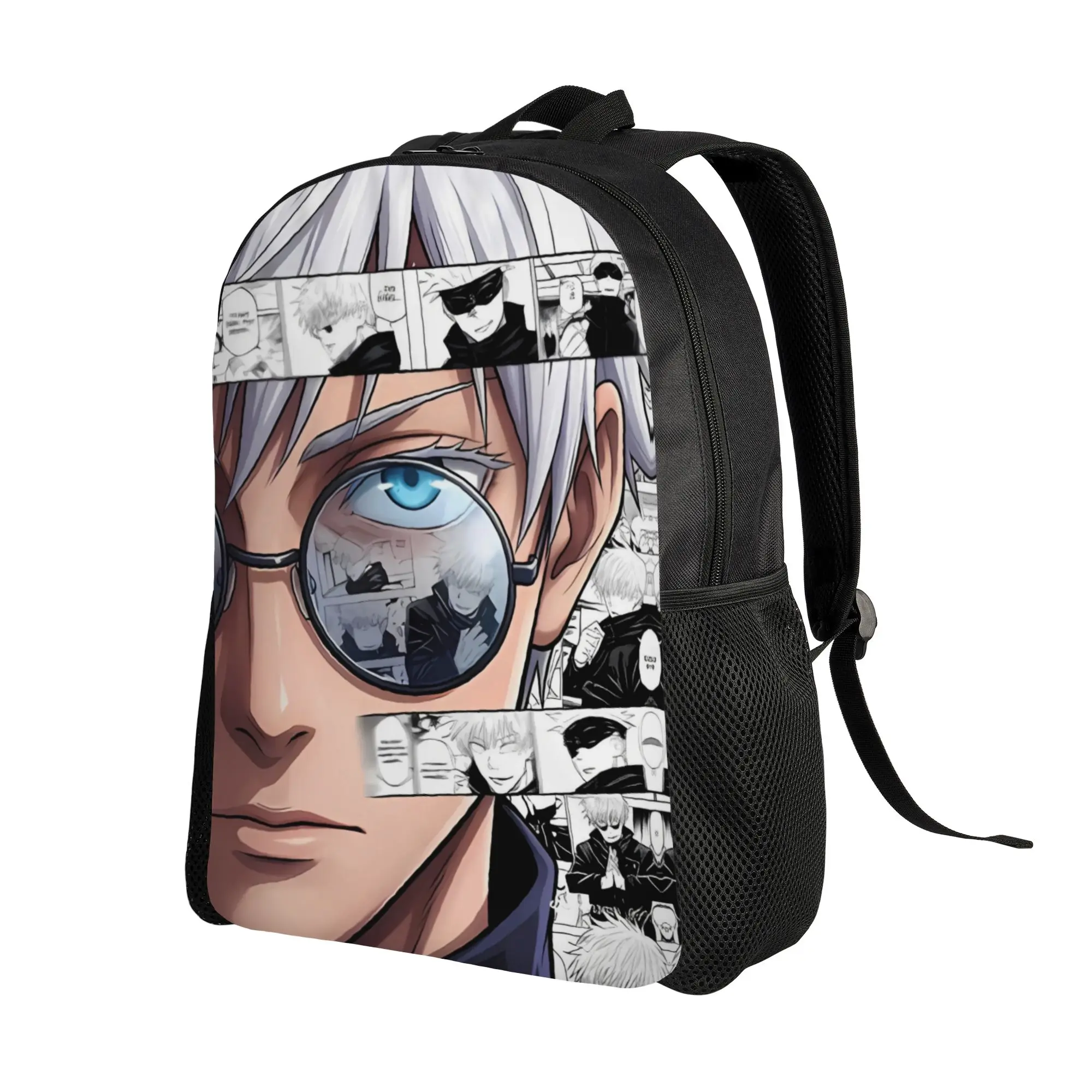 Satoru Gojo Backpack J-Jujutsus K-Kaisens Fashion Backpacks Boy Girl University Lightweight School Bags Custom Rucksack