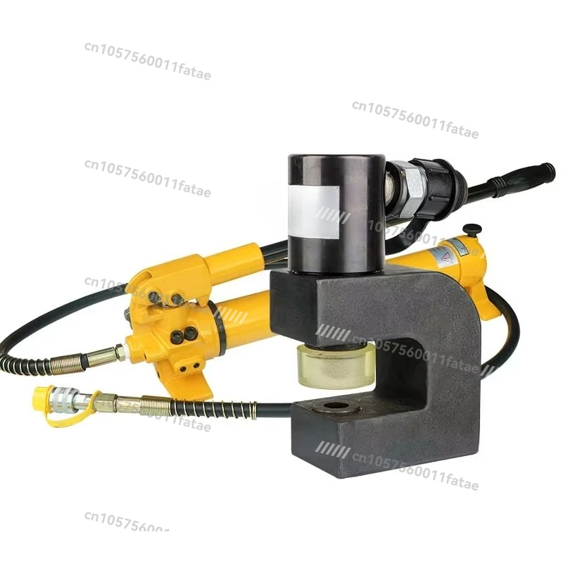 

Гидравлический дырокол для перфорированных отверстий толщиной 20 мм.