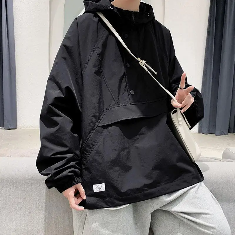 2024 Spring Loose Baseball Jacket Wimen Fighter High Street Varsity Casual Bomber Zipper Techwear Jacket Men Clothing