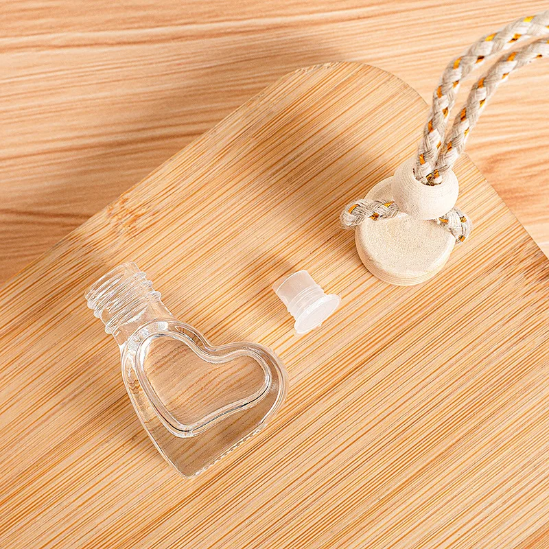 10pcs Car Essential Oil Diffuser Fragrance Air Freshener Scent Perfume Bottle Ornament Hanging Empty Bottle Interior Accessory