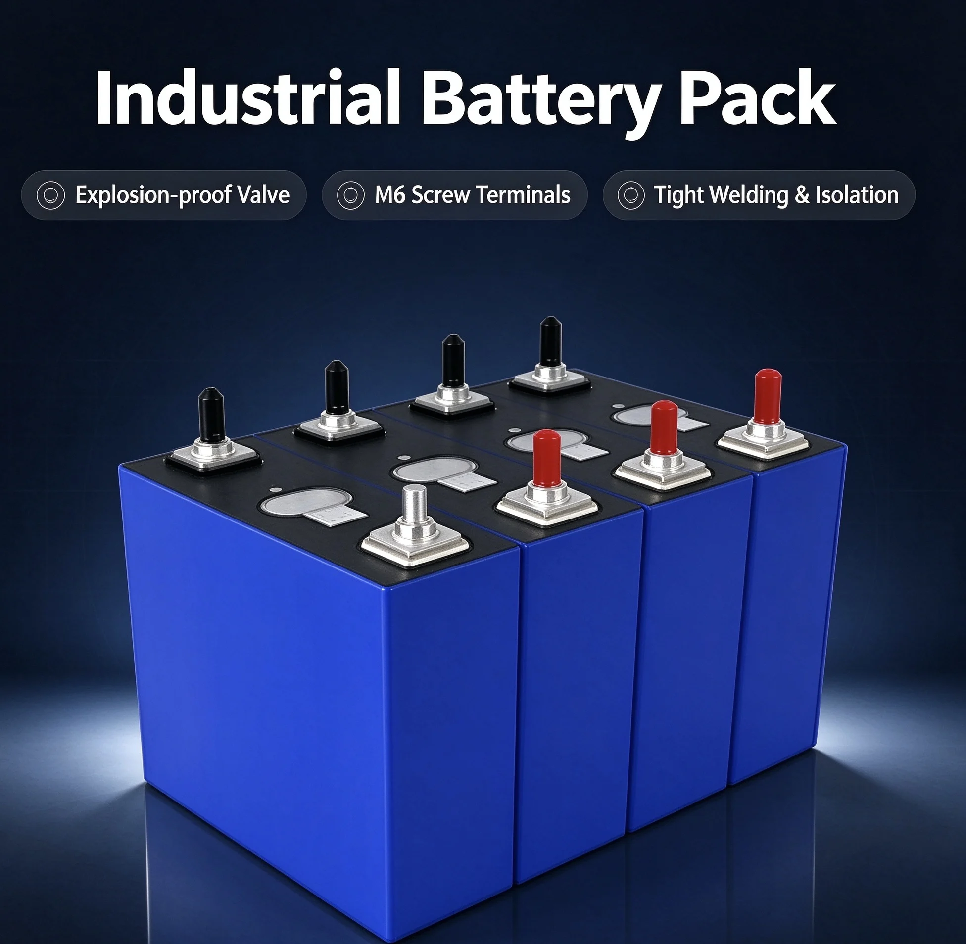 12V 24V 48V 105Ah LiFePO4 Battery Kit, Grade A Deep Cycle Cells with 100A BMS for RV Camper Solar Marine Off-Grid Trolling Motor
