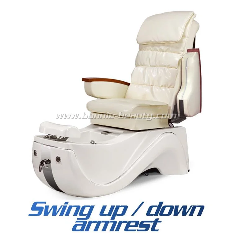 BonnieBeauty Multifunction Massage Pedicure Foot Spa Chair Beauty Manicure Chair