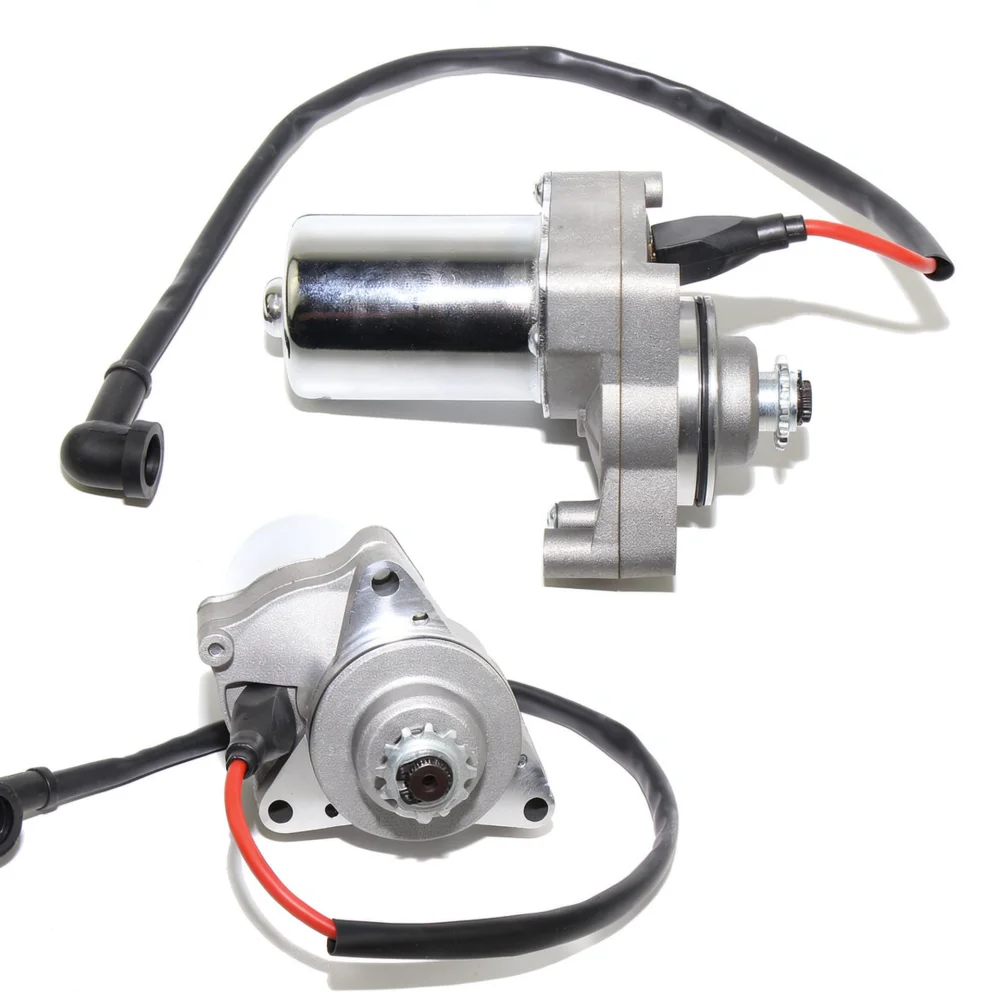 Starter Motor For C110 Engine ATV 50cc 125cc Dirt Bike Scooter Top Mount Three Bolt Starting Accessory Power Performance Unit