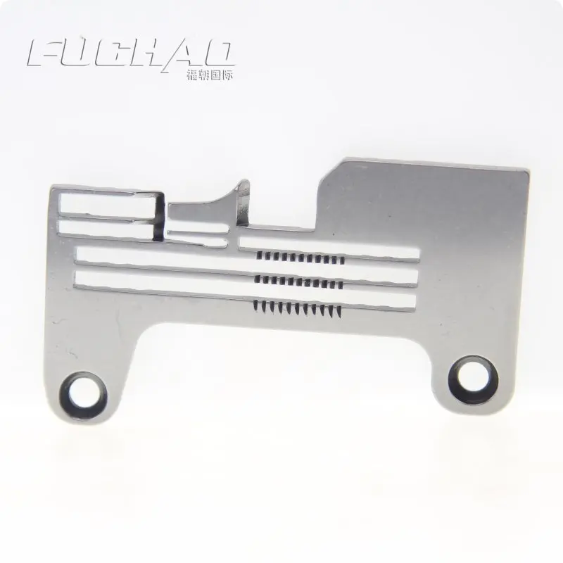 Industrial Sewing Machine Needle Plate 247.06-17 Throat Plate For Four-line 6800 6814 Overlock 247.06.17