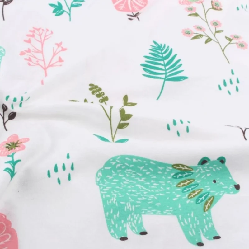 

Пара мультяшных узоров из чистого хлопка для взрослых и детей ABDL шорты с открытой промежностью удобные мягкие шорты свободные дышащие домашние трусики снизу