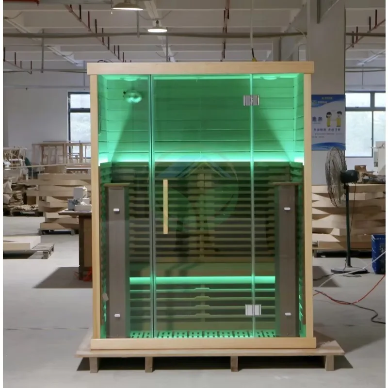 Home Indoor High Tech Health Infrired Sauna Room Infrired 2 Person Infrired Sauna
