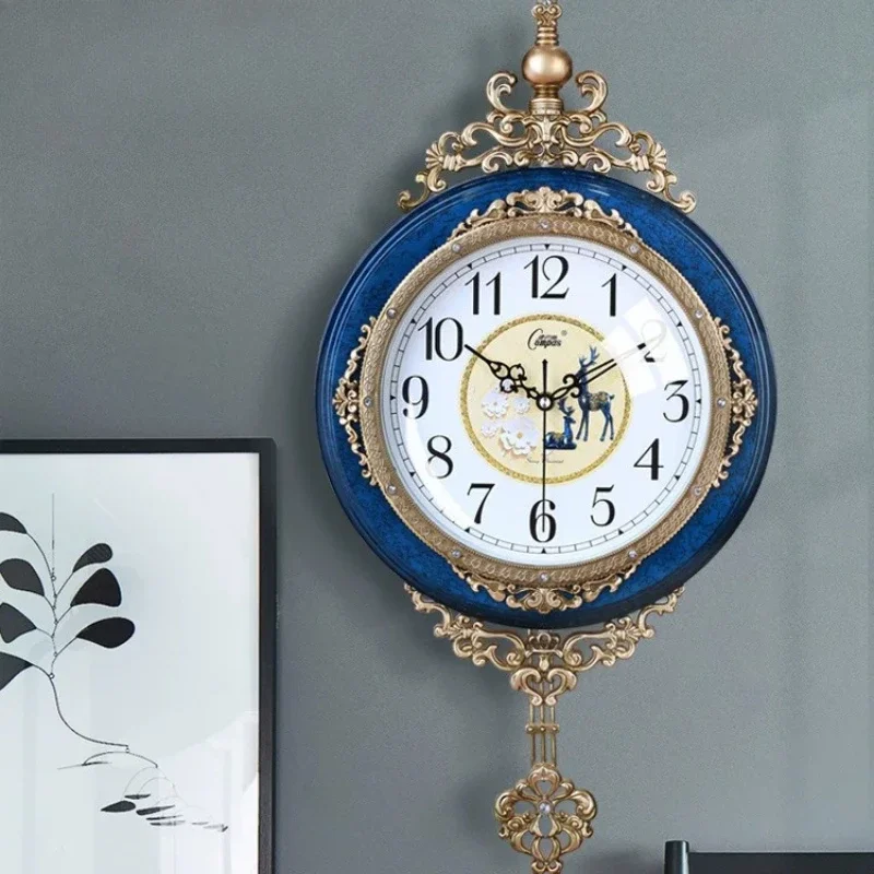Factory Direct 2026 Living Room Modern Wall Watch Nordic Aesthetic Luxury Vintage Wall Watch Xenomorph Fashion Orologio Da Paret