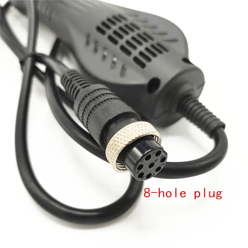 Universal 858 868 8586 898D Hot Air Gun Universal Handle 8-Hole Plug Soldering Station Handle