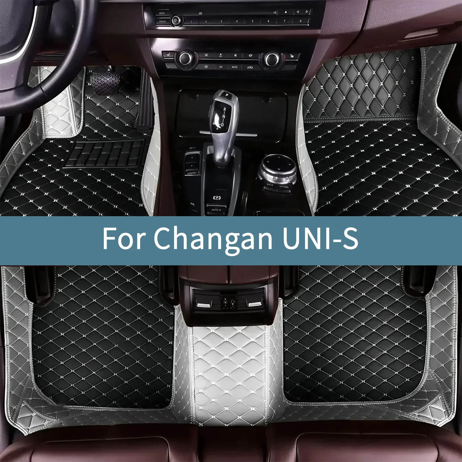 Car Floor Mats For Changan UNI-S 2021 2022 2023 2024 2025 2026 2027 2028  Floor Mats For Cars All Weather Waterproof 