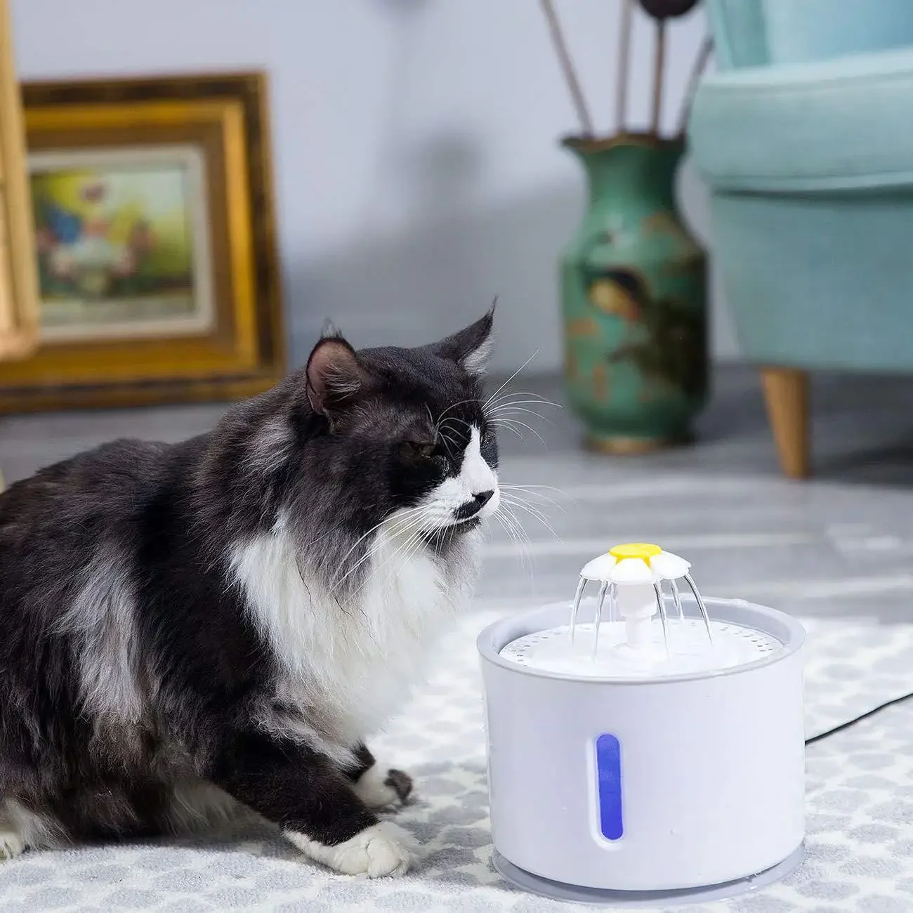 Automatic cat water fountain dog water dispenser