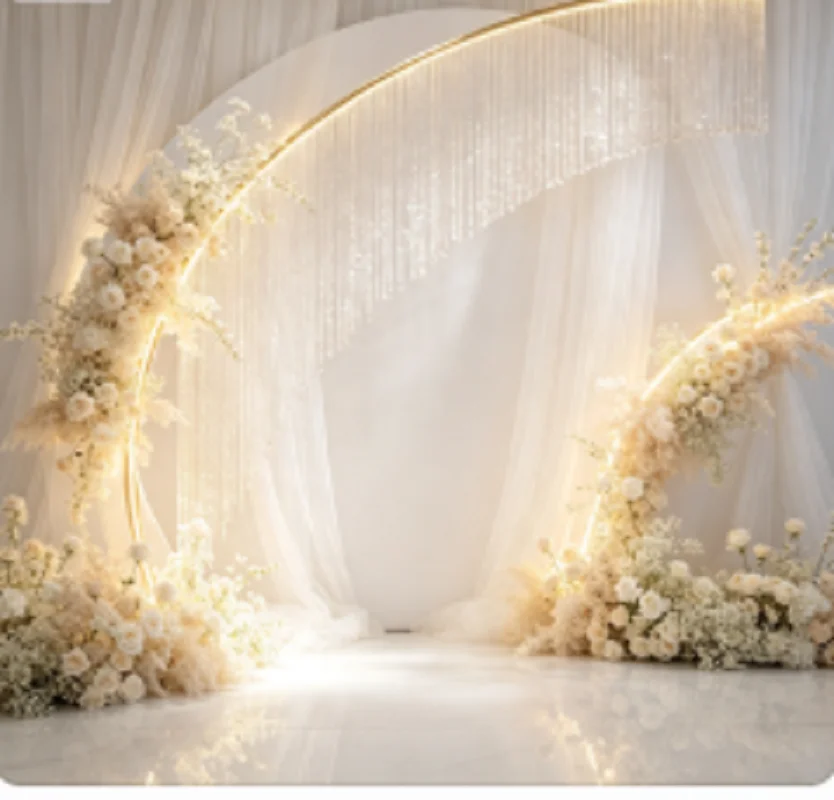 High-End Crystal Wedding Aisle Floor Lamp for Living Room Dining Room Hotel Lobby French Style Chandelier