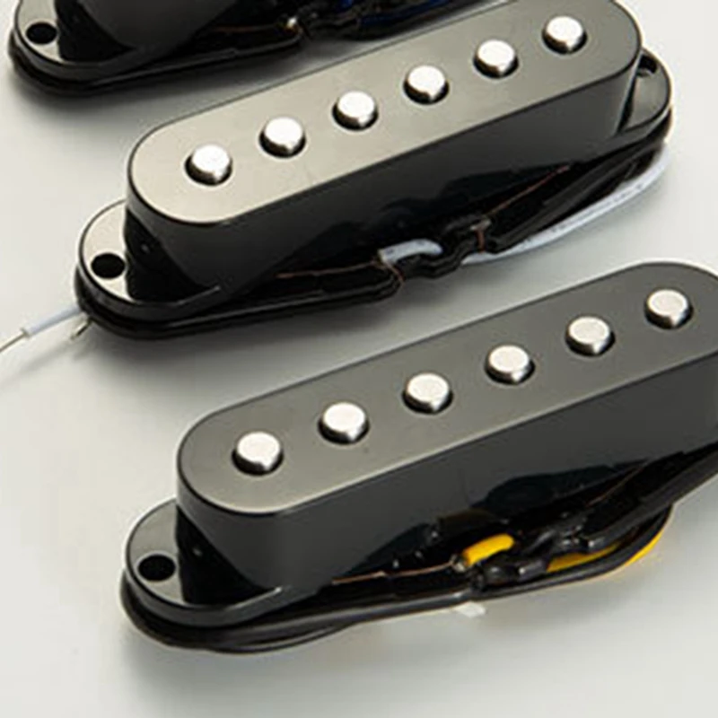 Hot AD-Single Coil Pickups Guitar Pickups Plastic Wire Clip Flat Pickups Musical Instrument Accessories