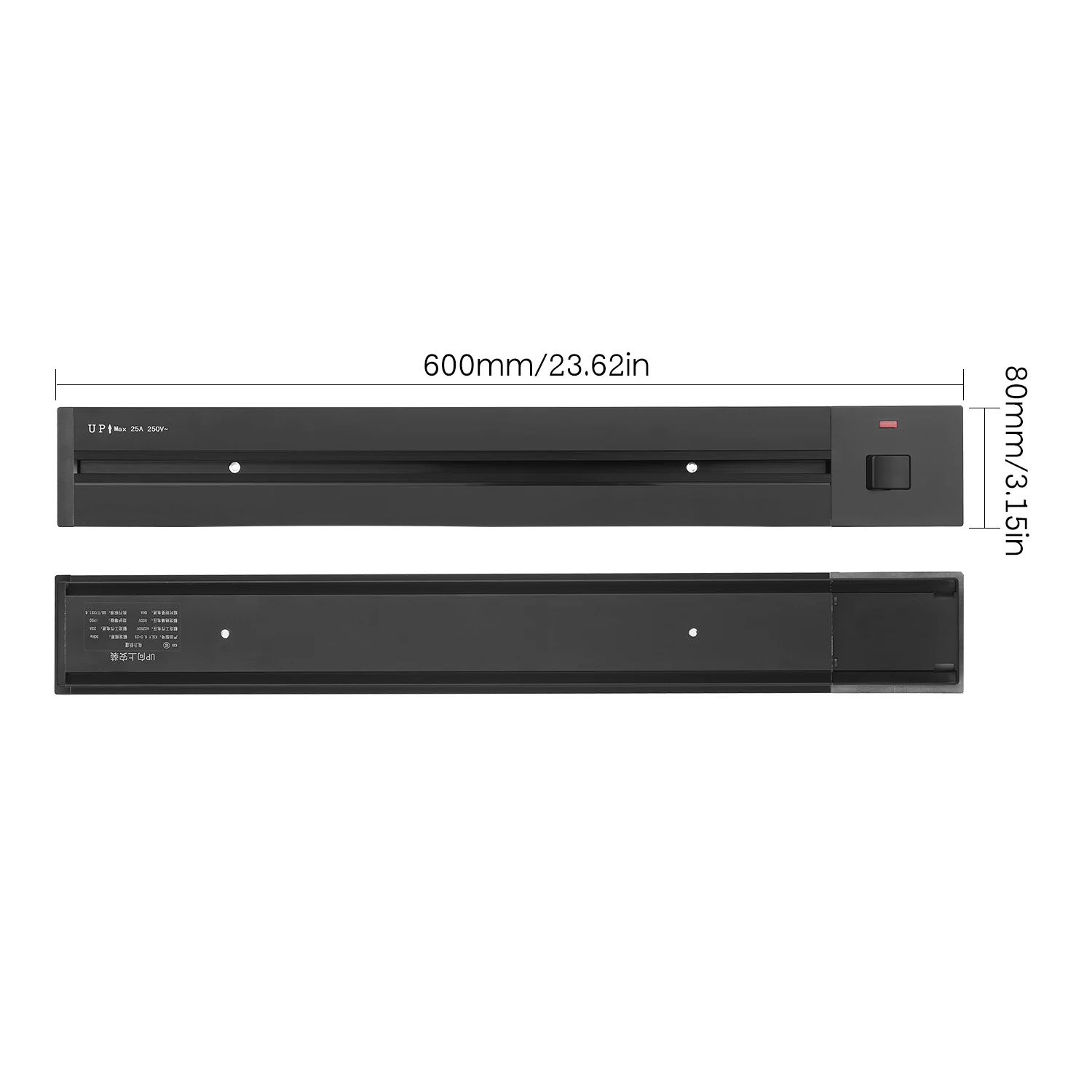 

Скрытая настенная розетка, кухонная розетка из алюминиевого сплава диаметром 60 см, удлинитель настенной розетки