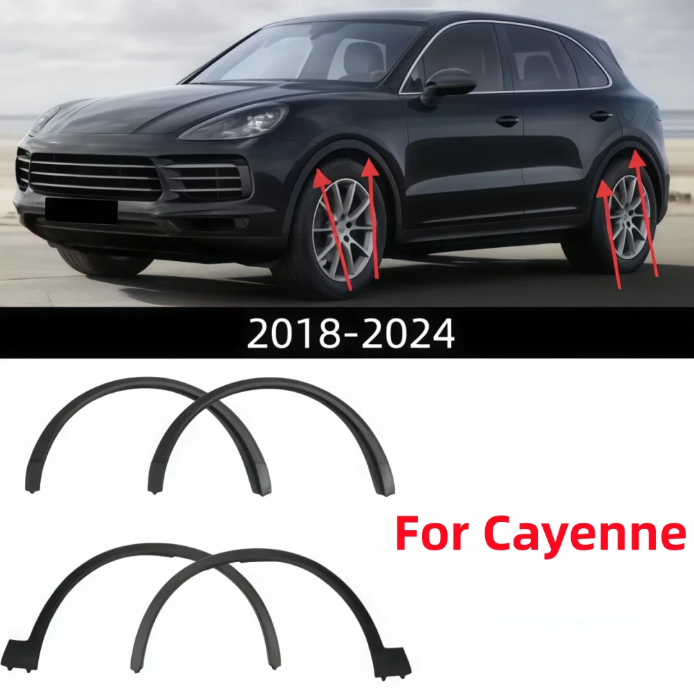 Front and Rear Wheel Mudguard Wheel Arch 9Y0853717 9Y0853718 9Y0853731 9Y0853732 For Cayenne 2018-2024