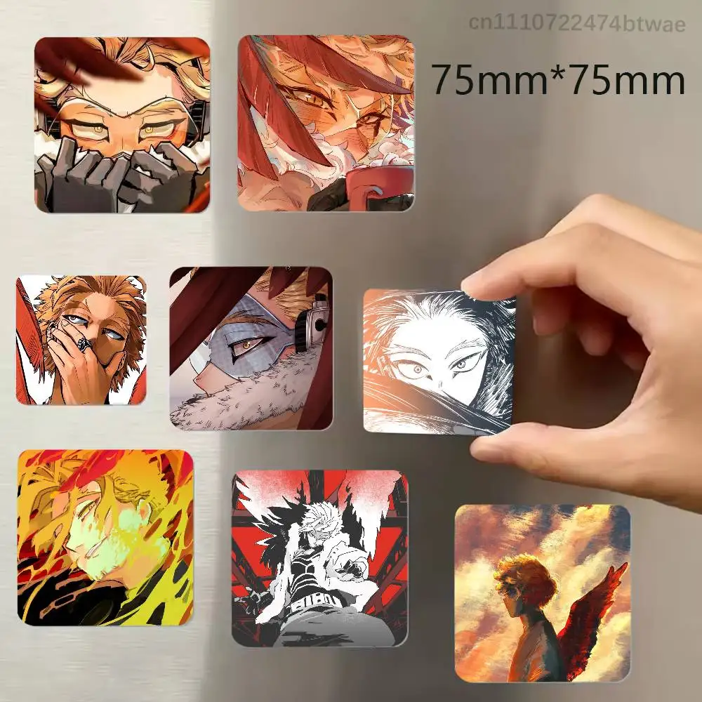 MHA Hawks Keigo Takami Refrigerator Magnets Cute Cartoon Magnetic Personality Decorations Creative Gifts