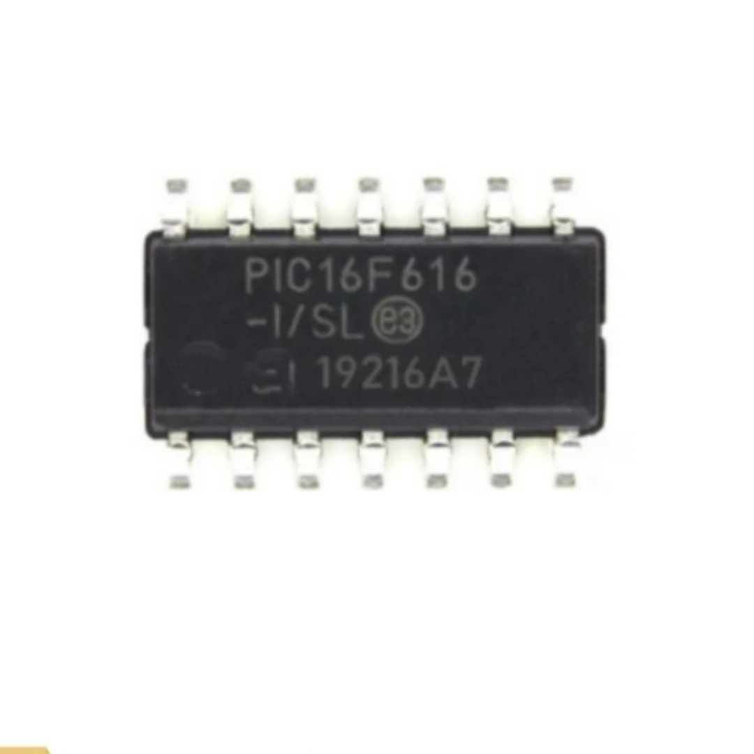 50pcs/LOT PIC16F616T-I/SL PIC16F616 PIC16F616-I/ST PIC16F616-I/P IC MCU 8BIT 3.5KB FLASH 14SOIC TSSOP14 DIP14