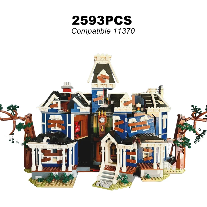 2593pcs Creels Huis Model Creatieve DIY Bricks Speelgoed Sets Stad Architectuur Bouwstenen Speelgoed Kinderen Gift Compatibel 11370