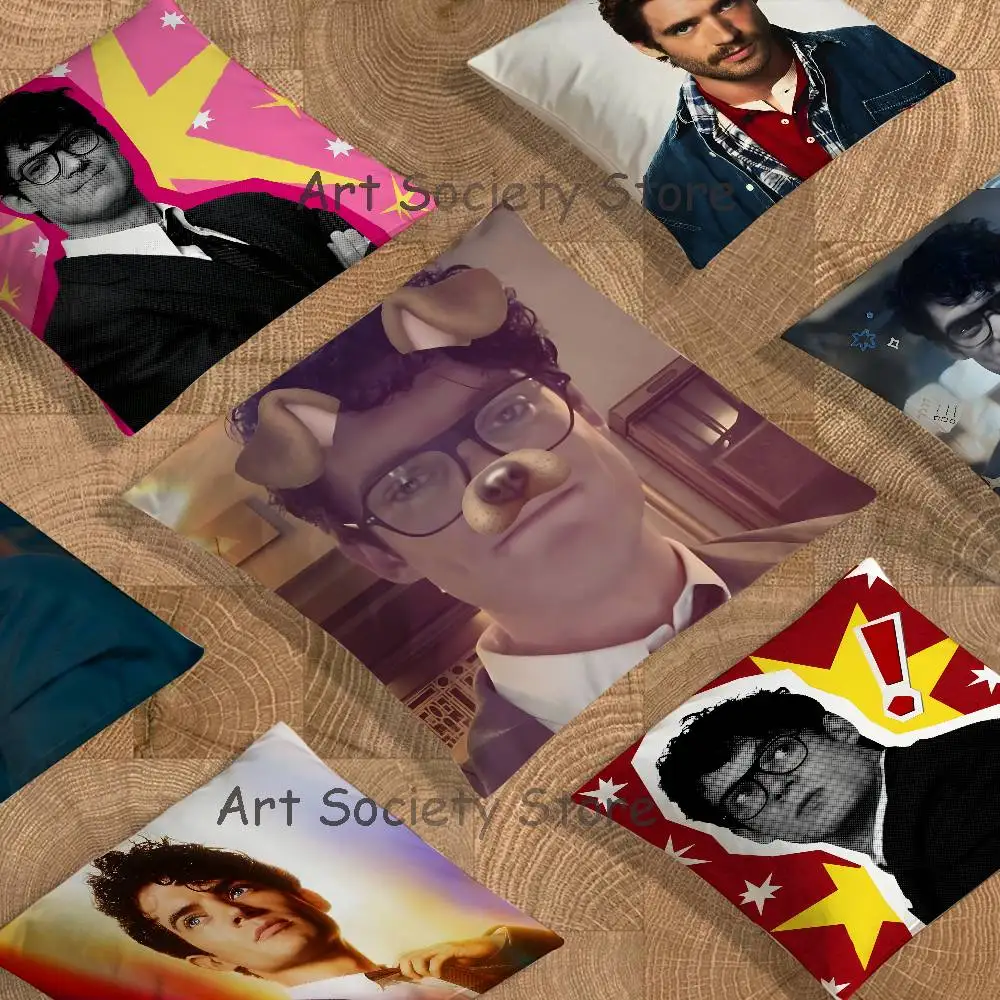 C-Clark Kent D-David Corenswet Pillow Case Cushion Cover Home Decor Birthday Gift Pillowcover