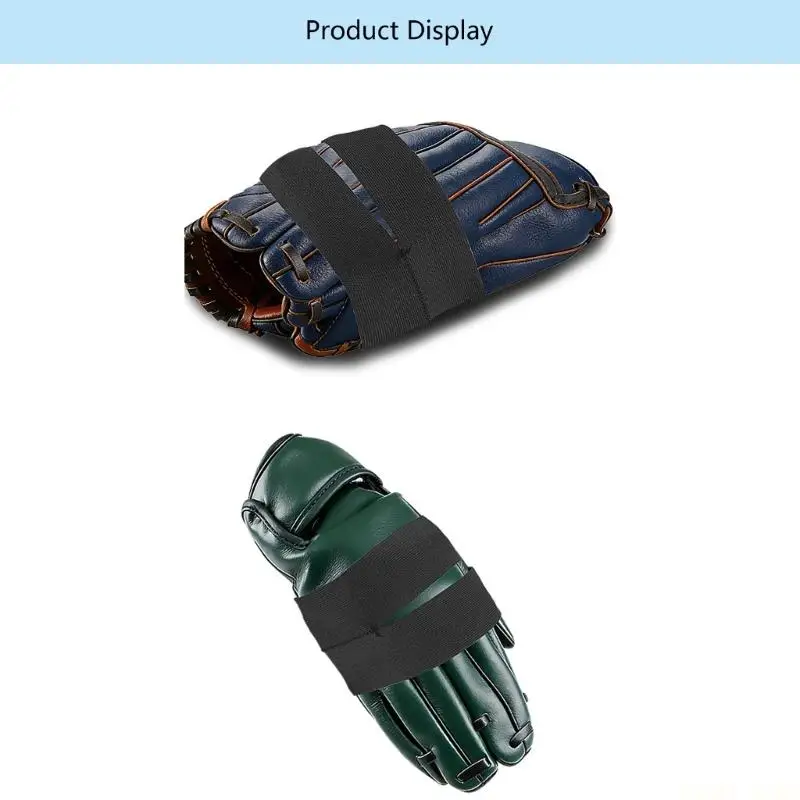

U2JB Adjustable Elastic Fastener Band for Baseball Gloves Softball Glove Wrist Brace