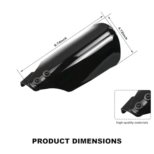 Motorcycle Handlebar Handguards for Indian Chieftain/Springfield/Roadmaster 2018-2025 /Pursuit/Chief 2022-2025 / Sport Chief/Sup