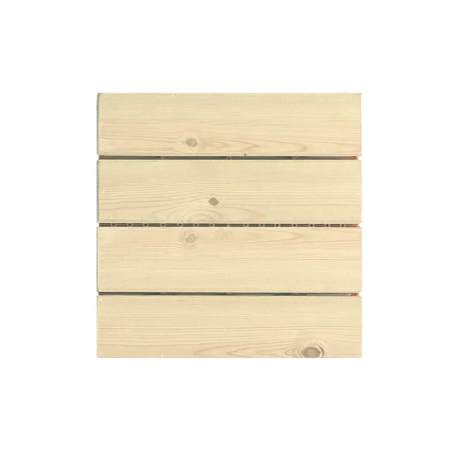 Interlocking Deck Tiles Wood 29x29cm Outdoors Balcony Flooring for