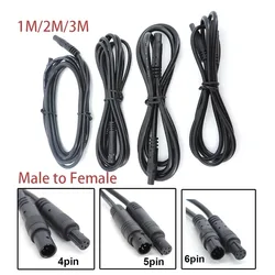 4pin 5pin 6pin Male to Female Cord Car Vehicle DVR Extension Cables Dash Cam, Reverse Camera Video, Car Recorder Cable