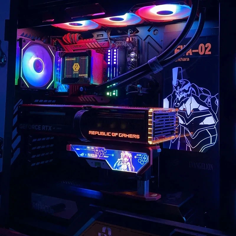 Rog Ryujin 2a generazione 360 Display LCD da 3,5 pollici Argb Aio Water Cooler Edizione limitata Ventola di scarico fredda Desktop Host Radiatore