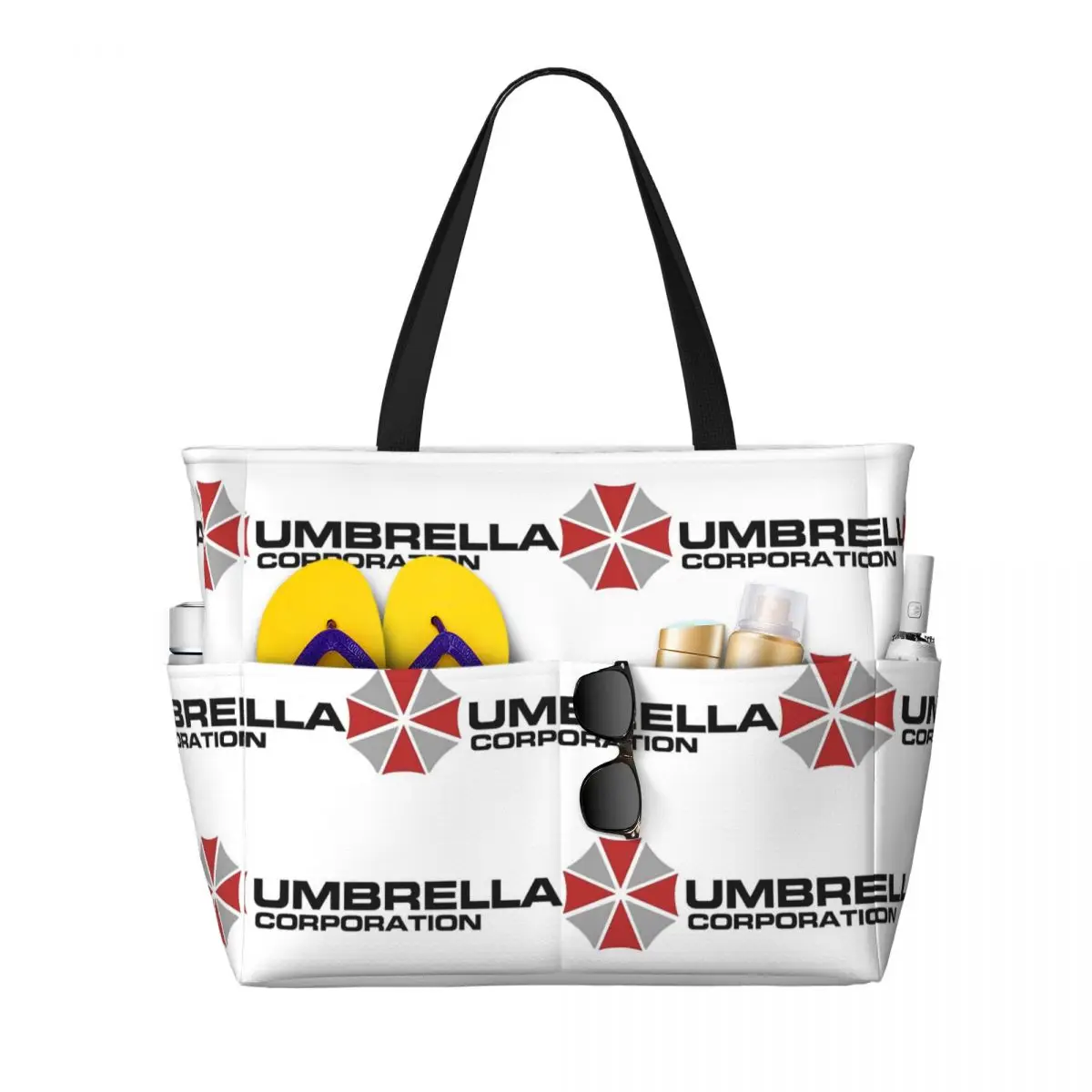 Movie Game Corporation Umbrellas Beach Tote Bag Sport Gym Yoga Duffle Large Tote Bag Women Travel Bag Fitness bag