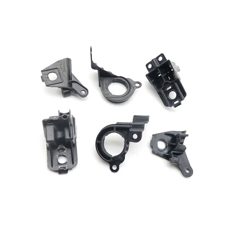 

1 пара для Audi Q4 2021 89A 998057 89A 998058 Ремкомплект фар автомобиля Черный пластиковый кронштейн Лампа ножная лампа коготь