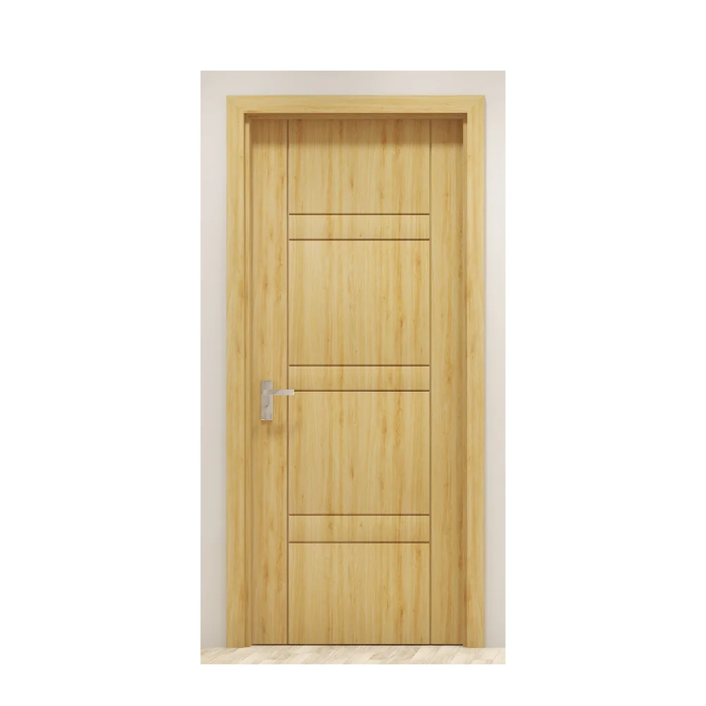 Customized Dewoo Interior PVC WPC Composite Door Modern Design Style High Quality New Exterior Customized Packaging Made In Viet