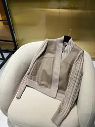 女性用カシミヤステッチ,ストレッチニット衣類,新しいファッション,秋冬,1008, 2023