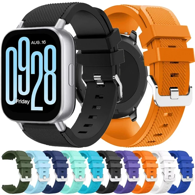 22mm Weiches Silikonband Für Xiaomi Redmi Uhr 5 Aktive Sport Armband Correa Für Redmi Uhr 5 Lite Handgelenk strap Zubehör