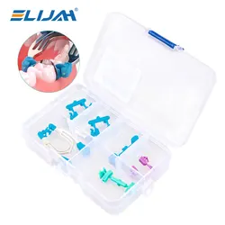 A Type Denspay Dental Matrix Sectional Contoured Plier Kit Metal Spring Clip Matrices Clamps Wedges Rings Replaceable Tools