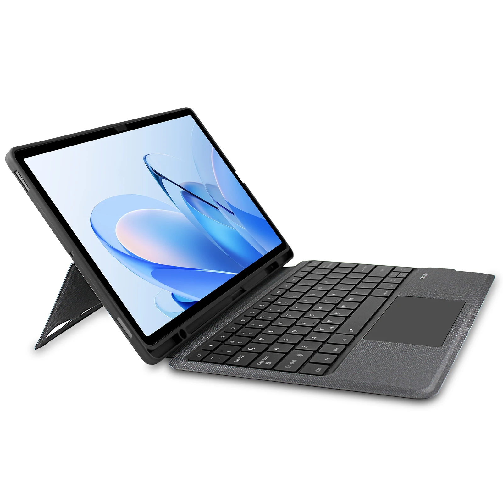 Wireless Keyboard Case for Samsung Galaxy Tab S9 Fe Plus/S9 Plus/S10+/S10FE+ 12.4 13.1 inch with Pen Slot 7 Color Backlight Keys - view 4