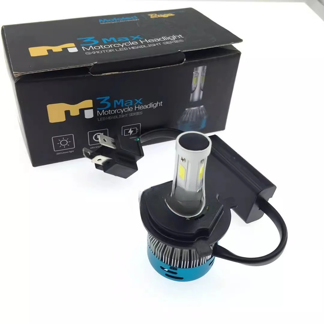 

Motorcycle LED headlights Mini three-sided luminous LED headlights M3