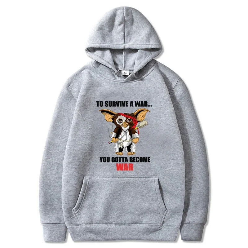 New Spring and Autumn Printed Hoodie Gremlins Men\'s Anime Streetwear Comic Hoody Female Designer Clothes Pullover Women Lady Top