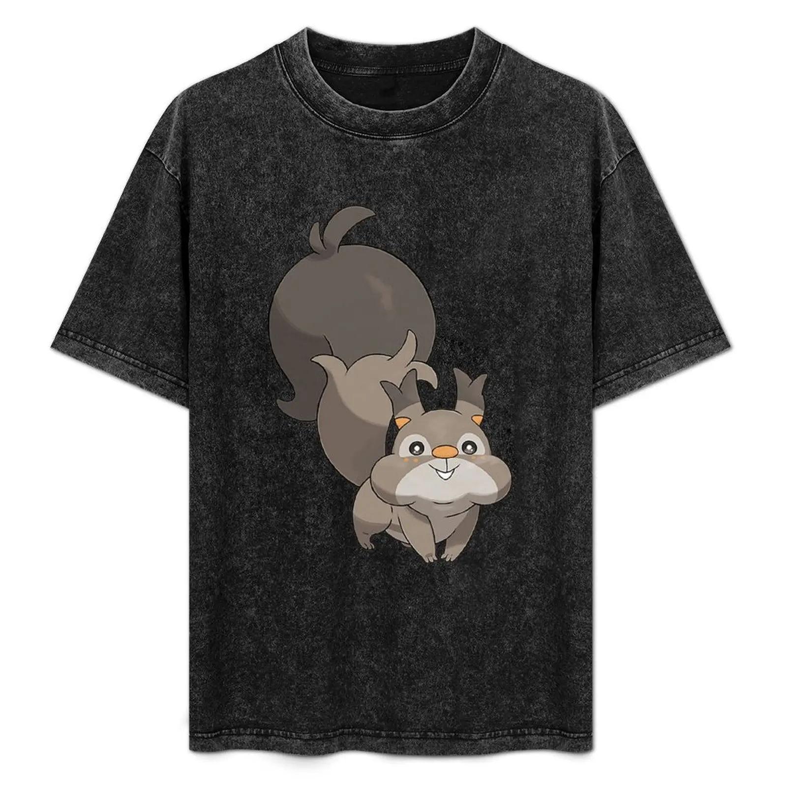 Skwóvet - Cute squirrel T-Shirt blanks tees Aesthetic clothing heavyweights cotton t shirt men