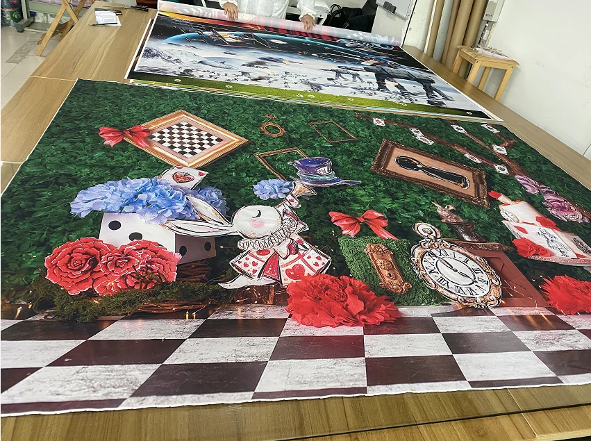 خرافة الأميرة كعكة عيد ميلاد واحد سحق خلفية بلاد العجائب الشاي حفلة خلفية التصوير الفوتوغرافي حالمة الغابات صور