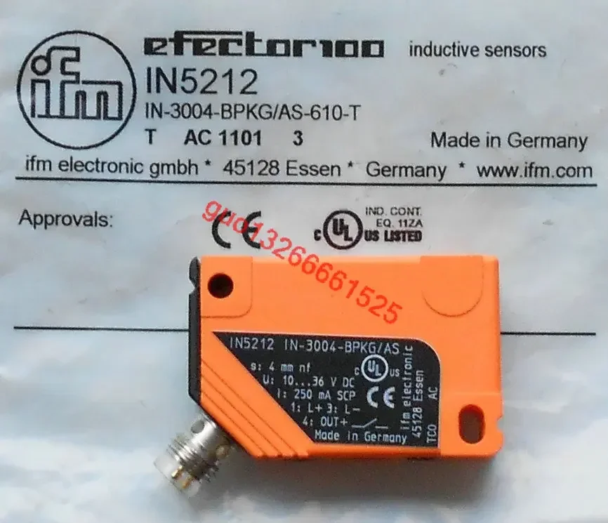 

Новый оригинальный подлинный товар IFM In5212 In5129 Iit205 Iis206, 10-кратная компенсация за любой поддельный товар