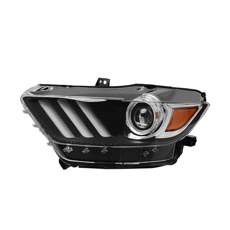 

Replacement Auto Body Part Headlight OEM FR3Z13008K FO2518124C For Ford Mustang 2015 2016 2017 Head Lamp