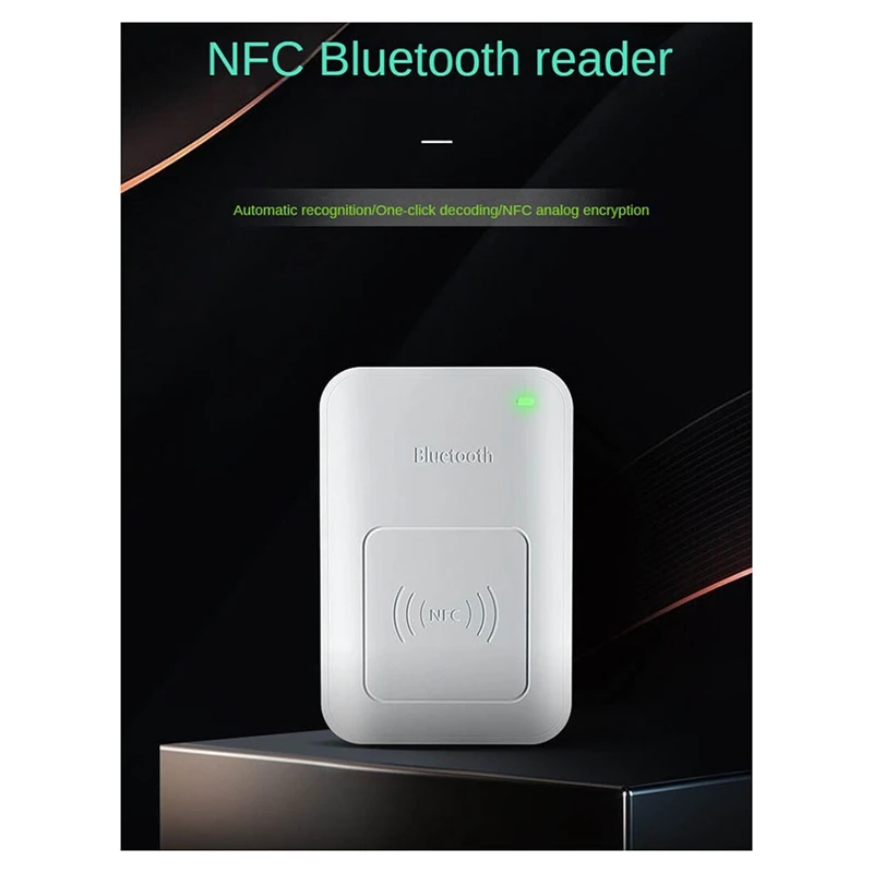 Imagem -06 - Dispositivo de Leitura e Gravação Nfc Leitor de Cartão Decodificador Criptografado do Controle de Acesso Compatível com Bluetooth